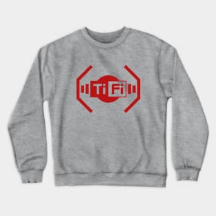 Galactic Wi-Fi Red Crewneck Sweatshirt